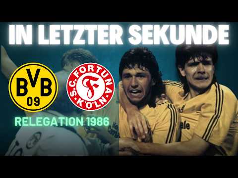Dortmunds BEINAHE-ABSTURZ in Liga 2 - Das Relegationsdrama 1986