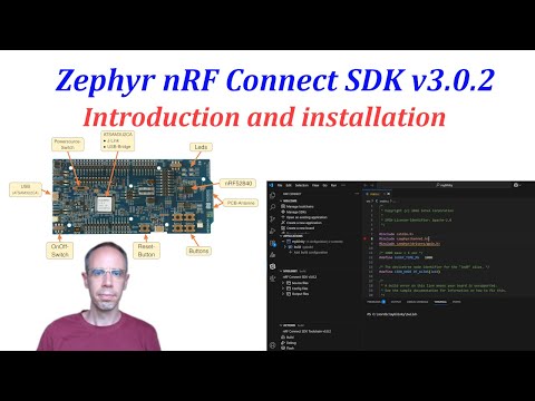 Zephyr and Nordic nRF Connect SDK - Introduction and installation (v3.0.2)