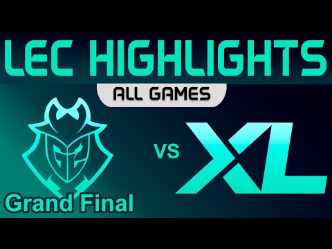 G2 vs XL ALL GAMES Highlights 2023 LEC Summer Grand Final G2 Esports vs Excel by Onivia