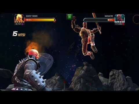 MASACRE ABILITY AND ALL SPECIAL ATTACKS marvel contest of champion
