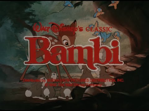 Bambi - 1988 Reissue Trailer (35mm 4K)