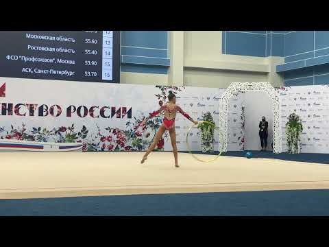 Sabina Bayburina Hoop TAA Junior Nationals 2022