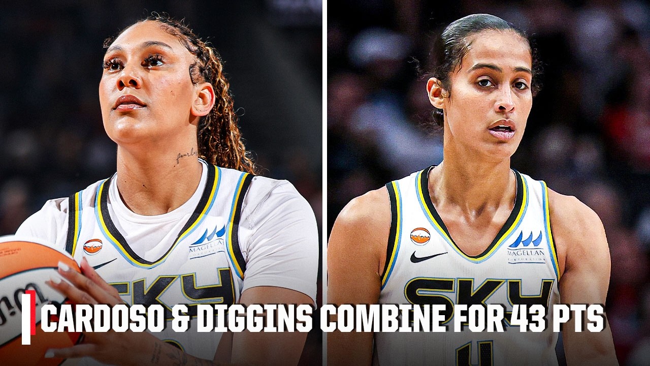 DYNAMIC DUO 🔥 | Kamilla Cardoso & Skylar Diggins Combine for 43 PTS | WNBA on ESPN