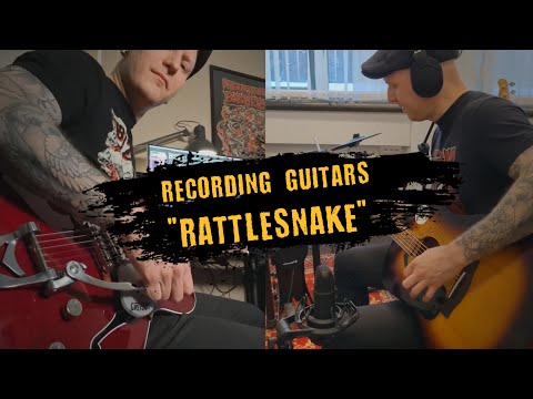 This is how I recorded the guitars for "Rattlesnake" (feat. Peter Sandorff)