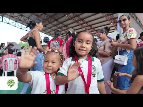 Más de 600 niños de El Copey participaron en La Ruta de los Derechos