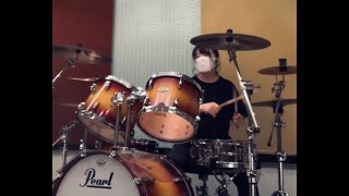 盤下の詩人/嘘とカメレオン - drum cover