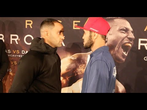 'BRING ON THE FEATHERWEIGHTS' - KID GALAHAD v IRVING BERRY - HEAD TO HEAD @ FINAL PRESS CONFERENCE