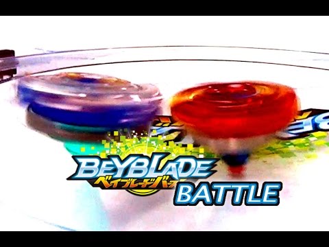 Beyblade Burst  ベイブレードバースト B-23 Starter Xcalibur Force Xtreme Battle1 Vs B-01 Valkyrie Wing Accele