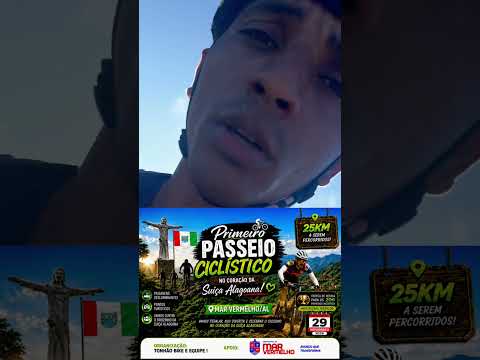 PASSEIO CICLÍSTICO na SUÍÇA ALAGOANA | MAR VERMELHO 🥶☃️🧤🧥
