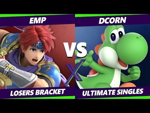 Smash Ultimate Tournament - DCorn (Yoshi)  Vs. EMP (Roy) - S@X 301 SSBU Losers Round 8