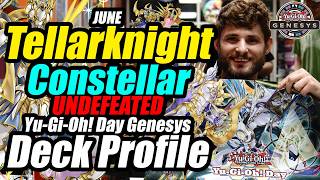 TellarKnight Constellar Deck Profile | UNDEFEATED Yu-Gi-Oh! Day GENESYS Format | Walker A. 2026 List