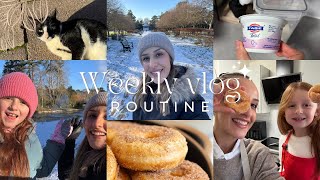 NEVE IN INGHILTERRA E RICETTINA DOUGHNUTS CON 2 INGREDIENTI ❄️ COSY WEEKLY #vlog