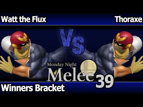 MNM 39 Melee - Watt the Flux (Falcon) vs Thoraxe (Falcon, Fox) - Winners Bracket