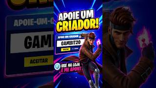 FORTNITE x Criador use o cód GAMBIT20 na loja 🃏