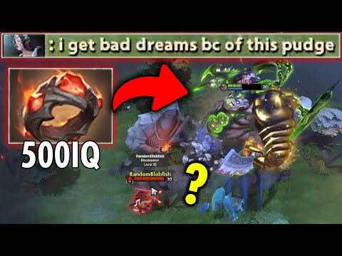 How real man play Pudge!! OMG EPIC Sh*t 500IQ Giant Ring Comeback!!