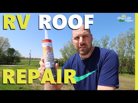 Leaky RV Roof Repair - Quick and easy instructions