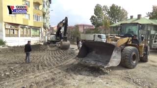 Yüksekova'da Yol Yapım Çalışmalarına Başlandı