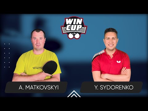 15:00 Andrii Matkovskyi -  Yaroslav Sydorenko West 3 21.06.2024 WINCUP Advanced. TABLE 1