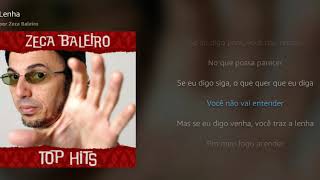 &quot;Lenha&quot; com letras, por Zeca Baleiro