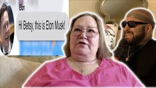 Old Lady Leaves Husband For Elon Musk