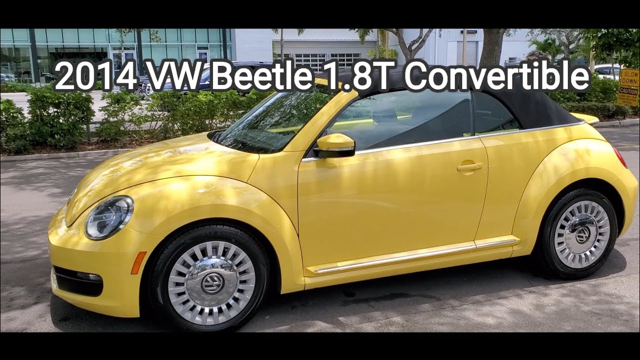 2014 VW BEETLE 1.8T Convertible | JUNE 2021