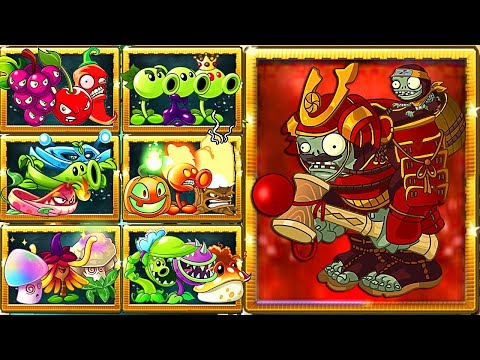 Random Team Plants vs Shogun Gargantuar Zombie Level 10 PvZ 2 | Plants vs Zombies 2 Hack