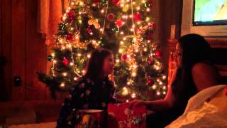 Waiting for santa clause