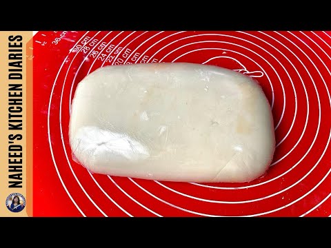 Best and Easy Homemade Fondant Recipe Without Gelatine | Naheed’s Kitchen Diaries