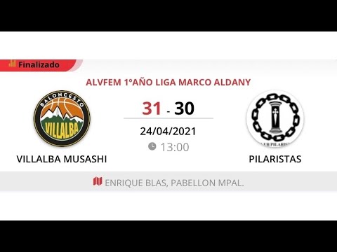 Alevín fem 2010 VILLALBA MUSASHI - PILARISTAS