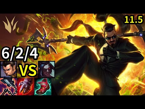 Xin Zhao Jungle vs Kayn - KR Challenger | Patch 11.5