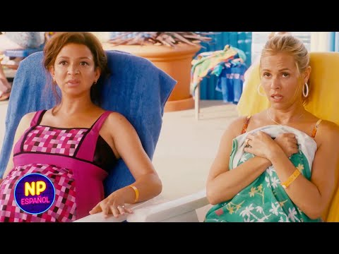 Escena En El Parque De Agua | Niños Grandes (2010) | Now Español