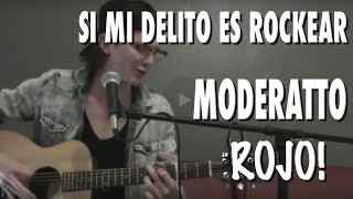 Rojo (Cover) Si mi delito es rockear-Moderatto