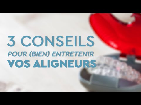 Bien entretenir ses gouttières / aligneurs