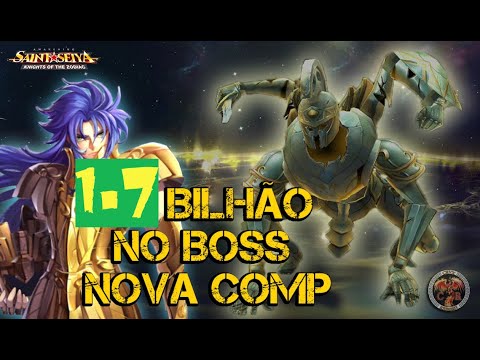 MAIS DE 1.7 BILHÃO DE DANO NO BOSS DA LEGIÃO! DICAS PARA FAZER O MAIOR DANO! SAINT SEIYA AWAKEMING