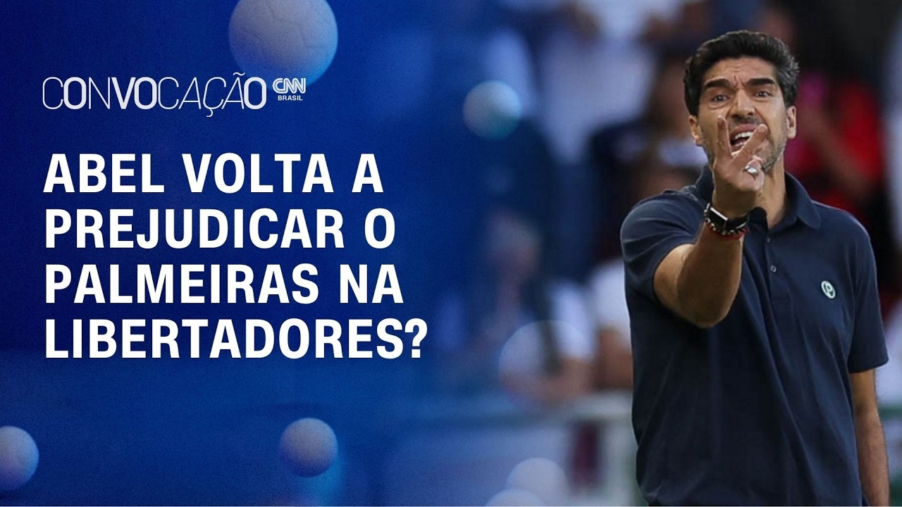 Abel expulso pela 15ª vez: técnico é criticado por prejudicar o Palmeiras | Convocação CN