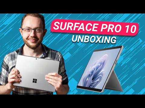 Microsoft Surface Pro 10 Unboxing & Erster Eindruck