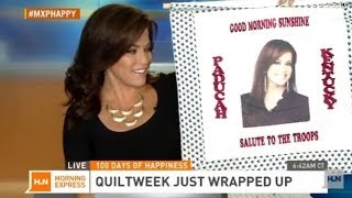 Kentucky quilter puts Robin Meade in stitches