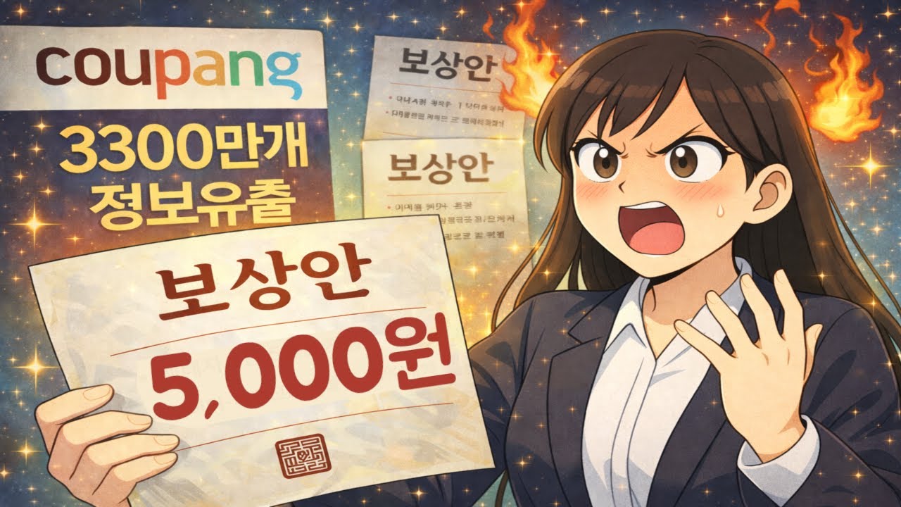 쿠팡 실질보상은 5천원 고소하자!