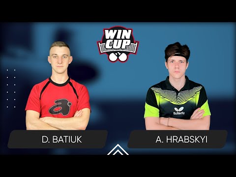 14:00 Dmytro Batiuk - Andrii Hrabskyi 15.07.2025 WINCUP Master. TABLE 1