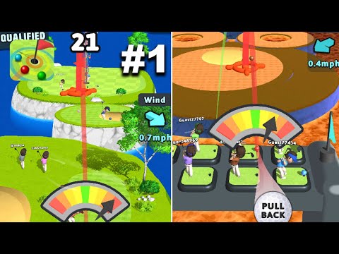 Golf Guys - New Release - Hyper Hybrid Casual - Gameplay Walkthrough (iOS & Android)