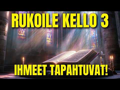 Miksi Rukoilla Kello 3 Aamuyöllä? Opi Aamuyön Yliluonnollinen Voima!