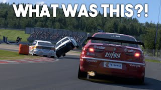 Download the video "The dirtiest driver I've seen in a long time! | RaceRoom Super Tourers!"
