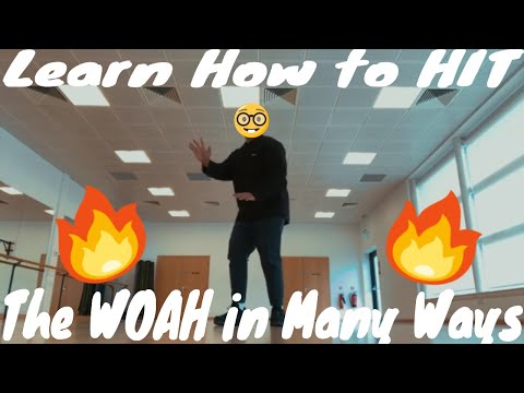 LEARN HOW To HIT The "WOAH" in MANY DIFFERENT WAYS!! (SIMPLE DANCE TUTORIAL FOR NEWBIES)