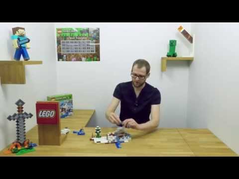 The Snow Hideout - LEGO Minecraft -Designer Video 21120