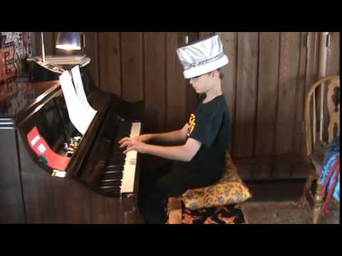 Caden Moss playing "The Clown" by Vladimir Rebikow