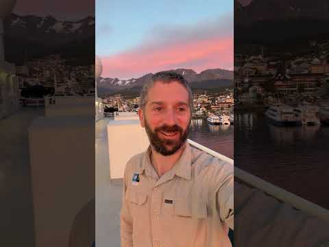 Yooo!! Ushuaia Argentina sunrise in Tierra Del Fuego #yolifestyle