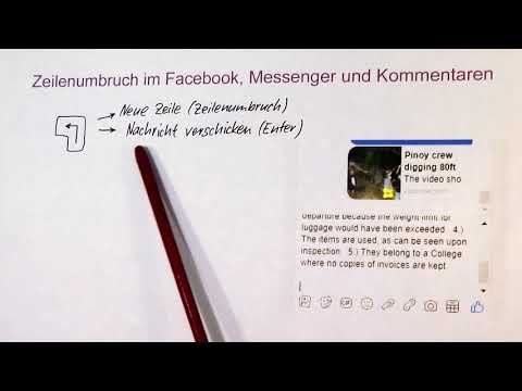 Zeilenumbruch bei Kommentaren und beim Chatten