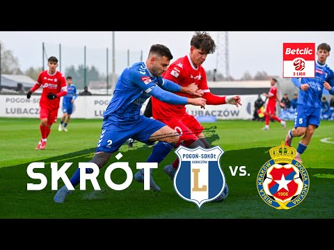 Pogoń-Sokół Lubaczów - Wisła II Kraków | SKRÓT | 16. KOLEJKA BETCLIC 3. LIGA 2025/2026