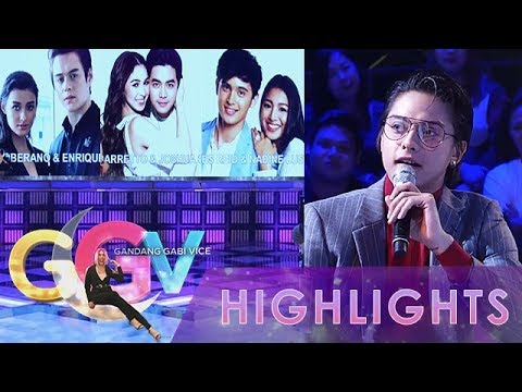 Daniel throws questions at JaDine, LizQuen, and JoshLia | GGV