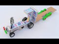 How To Make Tractor Trolley Diy From Matchbox Made At Home Science Project